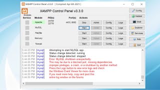 Fixed error mysql shutdown unexpectedly [upl. by Ramoj375]