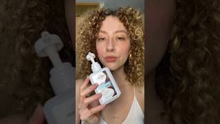 Probando el acondicionar de keracolor en cabello rubio curlyhair cabello curls contentcreator [upl. by Rafaelia]