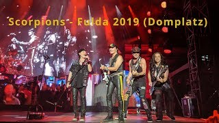 Scorpions  20190816 Fulda Domplatz nearly complete concert [upl. by Imuyam114]