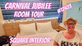 Carnival Jubilee Room Tour  12423 [upl. by Kirven]