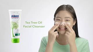 AikenTeaTreeOil Cleanser Naturally Fights Acne for AcneFree Skin [upl. by Erdda]