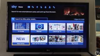 Sky EPG 2014 walkthrough [upl. by Fabrianne]