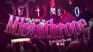 My part in MISANTHROPE GP by Seturan  Geometry Dash 22 [upl. by Pember]