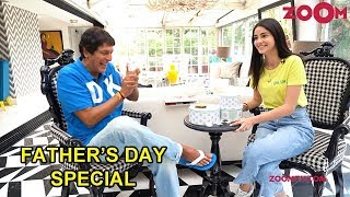 Ananya Pandays fun conversation with her father Chunky Panday  Fathers Day Special [upl. by Noiraa592]