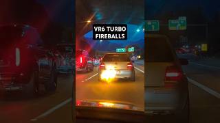 VR6 TURBO GTI SHOOTS CRAZY BIG FLAME mk4golf gti golfvr6 vr6 golfmk4 cars shorts viral [upl. by Ellett426]