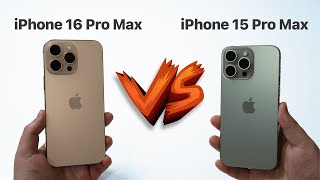 iPhone 16 Pro Max Vs iPhone 15 Pro Max  Full Comparison [upl. by Cohen]