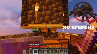 How To Spider proof mob farm 120121 Java amp Bedrock [upl. by Sidell]