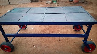 Home Made Welding Table with Old Door🤙💡  Rhevanworkshop 🔥 [upl. by Milah]