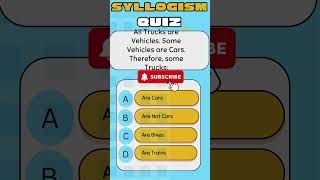 Syllogism Practice Questions 16  Syllogism Reasoning Tricks  Genius Gird Syllogism reasoning [upl. by Roberta]