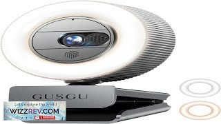 GUSGU G910 2K Quad HD Webcam for PC with Microphone amp Light Review [upl. by Corsetti]