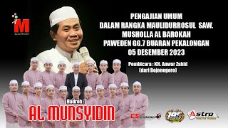 Pengajian Umum Bersama  KH Anwar Zahid amp Pembacaan Maulid Bersama  Almunsyidin [upl. by Atteloc]