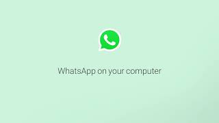 How To Use WhatsApp on Your Computer  WhatsApp [upl. by Theresa69]