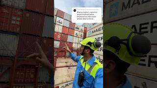 FruitMeatVegetable Exportimport Container🛳️🗿✅ shortvideo ship explore travel containers [upl. by Sergei]