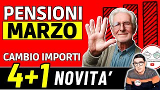 ✅ PENSIONI MARZO 2024 le 5 Novità IN ARRIVO ➡ NUOVI IMPORTI TAGLIO IRPEF AUMENTI CONGUAGLI ARRETRATI [upl. by Eerbua]