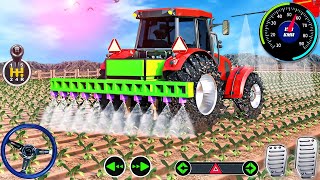 Real Tractor Farming Simulator  Android GamePlay [upl. by Eyllib]