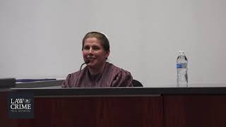 AZ v Mark Gooch Mennonite Murder Trial Day 1  Direct Cross Exam of Esther Schrey  Victims Friend [upl. by Ssilb]