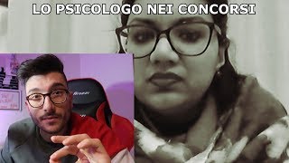 PSICOLOGA spiega come superare CONCORSI PUBBLICI [upl. by Esirahs]