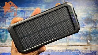 LATIMERIA Solar Charger Power Bank [upl. by Ayotas]