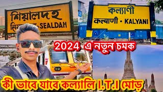 Sealdah To Kalyani ITI More Train Route  Kalyani iti more Puja 2024  Durga Puja 2024  durgapuja [upl. by Electra633]