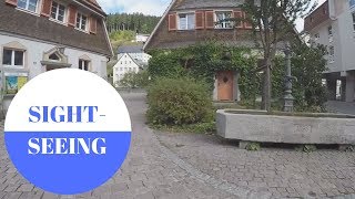 Sightseeing in Furtwangen im Schwarzwald in GERMANY [upl. by Aicram540]