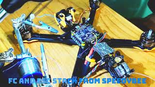 First FPV drone build  Timelapse Video  Diatone Roma F5 [upl. by Ado718]