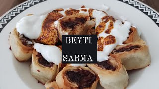 Beyti Sarma Çok Basit Ve Lezzetli Beyti Sarma [upl. by Ardnekat523]