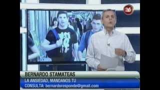 quotLa ansiedadquot  por Bernardo Stamateas  15102012 por Canal 26 [upl. by Durkin]