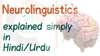 Neurolinguistics explained in HindiUrdu [upl. by Dana]