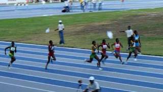 2009Carifta 100mW U17 Final [upl. by Adnuahsor541]