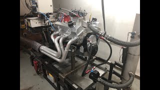 434 111 SBC Dyno Pull 667 hp  617 lbft [upl. by Dugaid]