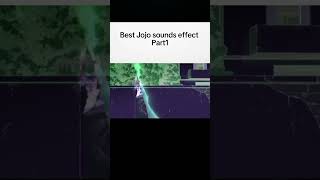 Best Jojo sound effect part 1anime shorts jojosbizzareadventure [upl. by Otila830]