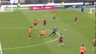 Still got it Zinedine Zidane magic on Real Madrid training [upl. by Nuahsad]