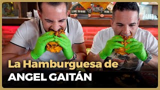 ANGEL GAITÁN ME INVITA a COMER su BURGER y ME PARECE UNA… [upl. by Jonina]