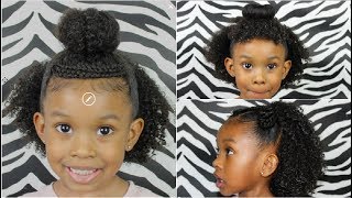 3 Easy Half Up Half Down Hairstyles [upl. by Enilram343]