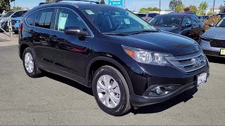 2013 Honda CRV EXL Sport Utility Petaluma Rohnert Park Santa Rosa Novato Napa Valley [upl. by Perseus527]