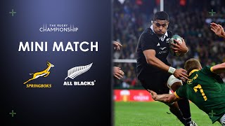 The TOUGHEST match  All Blacks v South Africa Cape Town 2024 [upl. by Bartie]