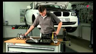 KL9002 Changing a SpringShock Absorber Example on a BMW [upl. by Ranee]