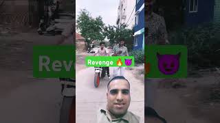 Wait for revenge 😎 shorts funny bobbyprankster ytshorts video [upl. by Rosecan968]