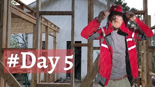 7 days Renovating our Stone House in The Rain [upl. by Anderson440]