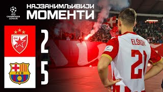 Crvena zvezda  Barselona 25 highlights [upl. by Ellatsyrc]