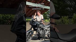 Honda NX 500 Hararet nerede shorts honda nx 500 nx500 funny motosiklet vlog trending [upl. by Ahseinar]