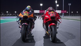 AUGUSTO FERNANDEZ TEAM RED BULL GAS GAS MOTOGP DOHA QATAR 2024 SEASONS MOD TEST TV REPLAY [upl. by Estevan]