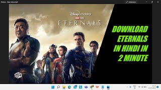 DOWNLOAD MARVEL ETERNALS MOVIE IN HINDI IN 1080P FREE [upl. by Froh]