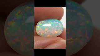 Spring in Giverny 22ct Solid Australian Crystal opal gold diamonds ring opal diamond jewellry [upl. by Rhody]