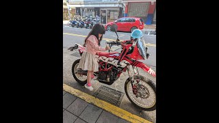 我今天騎的車不是KTM  福隆林道 濕地滑爛 GASGAS ES700 [upl. by Ralaigh]