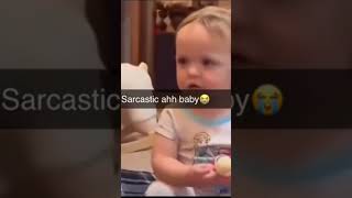 She clearly tired of her bs😅 funny  youtubershort youtube funnybaby funnybabies comedyvideo [upl. by Fenton]