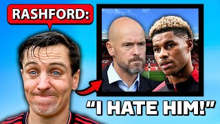 RASHFORD HATES TEN HAG UNSEEN FOOTAGE [upl. by Bornie]