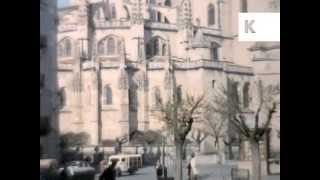 Early 1960s Segovia Spain Colour Home Movie Archive Footage [upl. by Ahsitneuq]