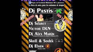 Dj Pastis  Ktal 1ª Fiesta MAKINEROS 90´S 25092014 [upl. by Llecram]