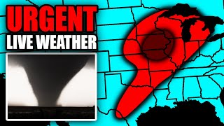 The May 21 2024 Major Tornado Outbreak As It Happened [upl. by Uos]